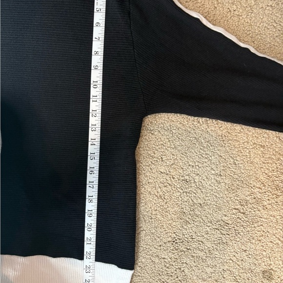 Blanc Noir Snap Button Intercept Cashmere Blend Pullover Sweater Size Small - Picture 13 of 15